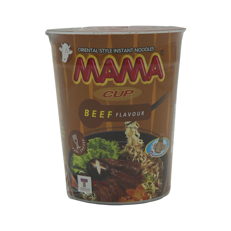 Mama Inst.noodle Cup Beef 70 g