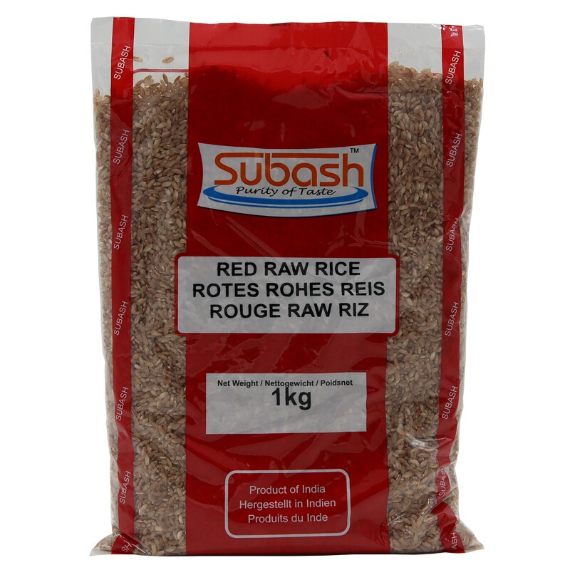 Subash Red Raw Rice 1 kg