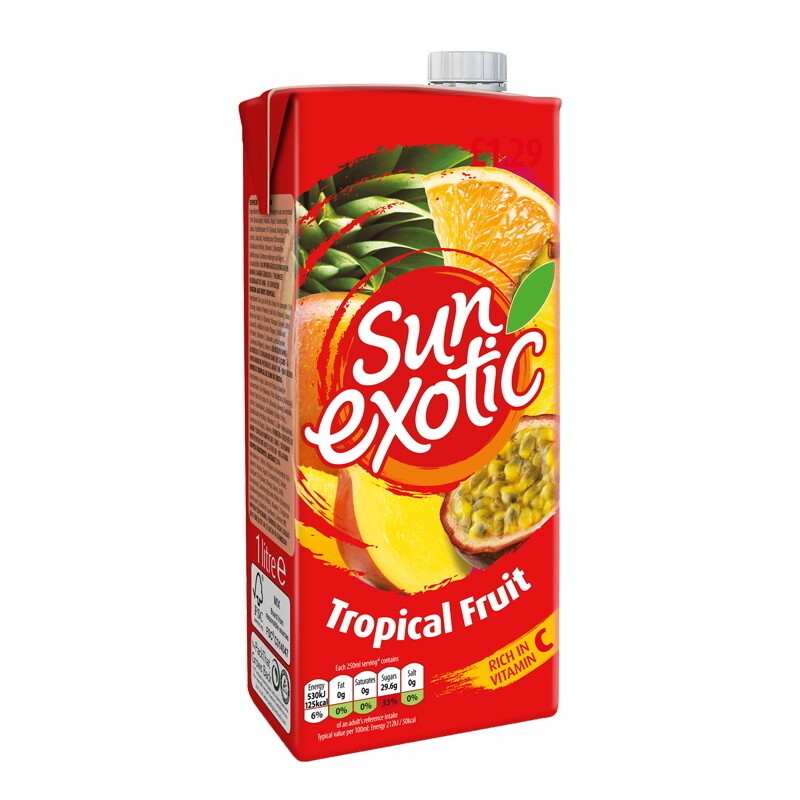 Sun Exotic Tropical Drink 1 L