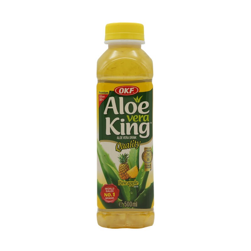 OKF Aloe Vera Drink Pineapple 500 ml