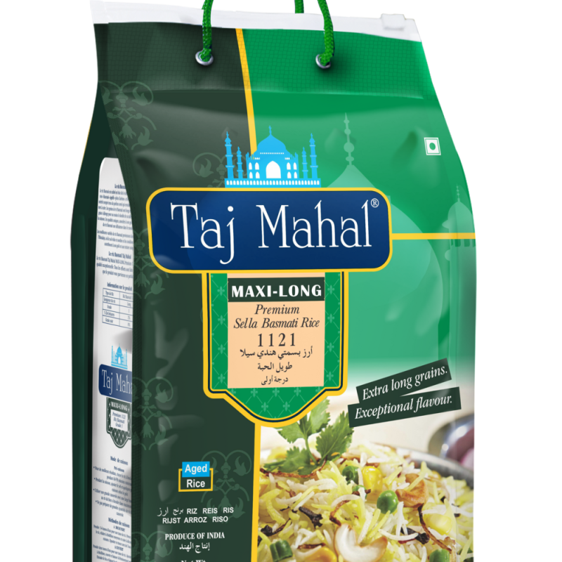 Taj Mahal Maxi Long Creamy Sella Basmti Rice 5 kg